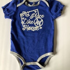 MLB Los Angeles Dodgers Girls Onesie